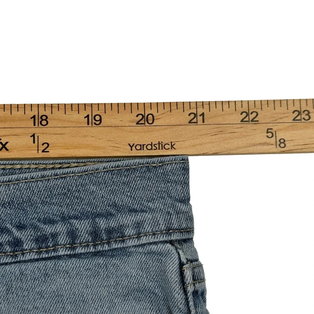 Signature by Levis Mens Jeans Relaxed Straight Size‎ 42x30 Light Wash Stretch